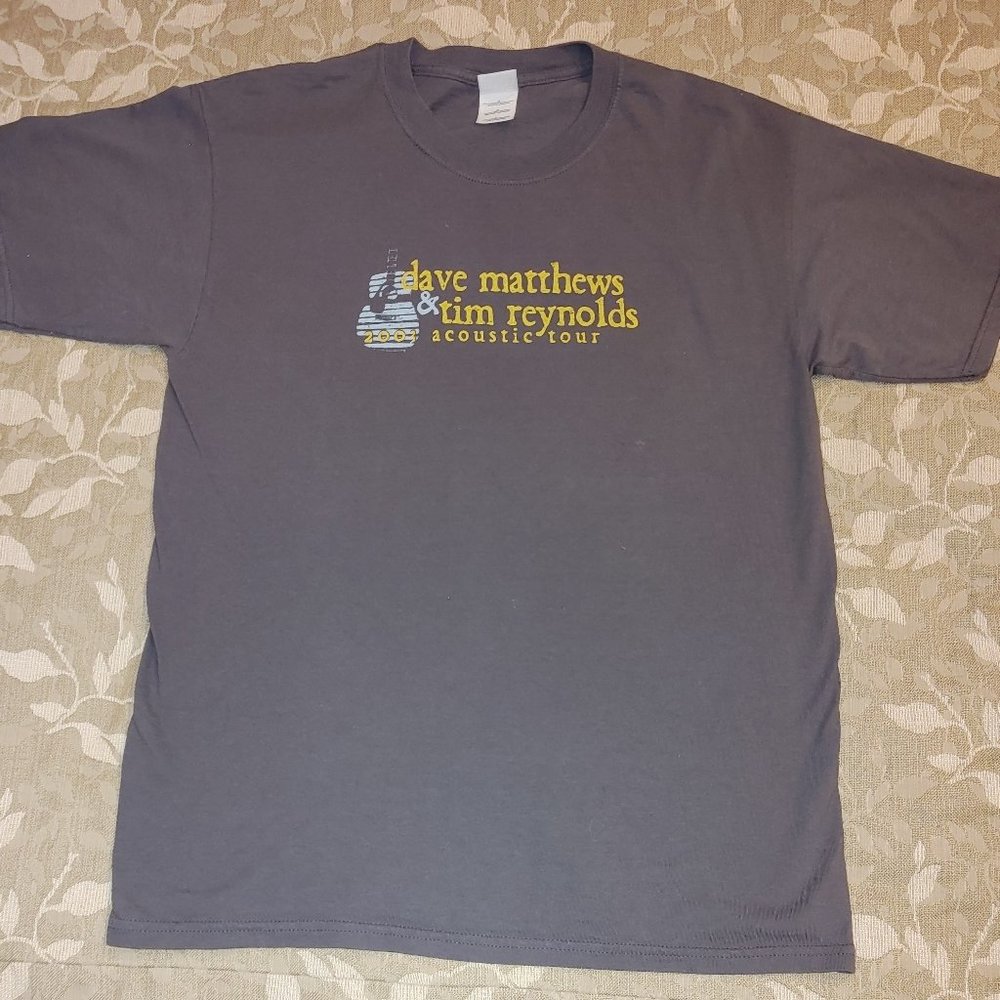 DMB! Vintage Dave Matthews & Tim Reynolds 2003 Acoustic Tour SS T-Shirt